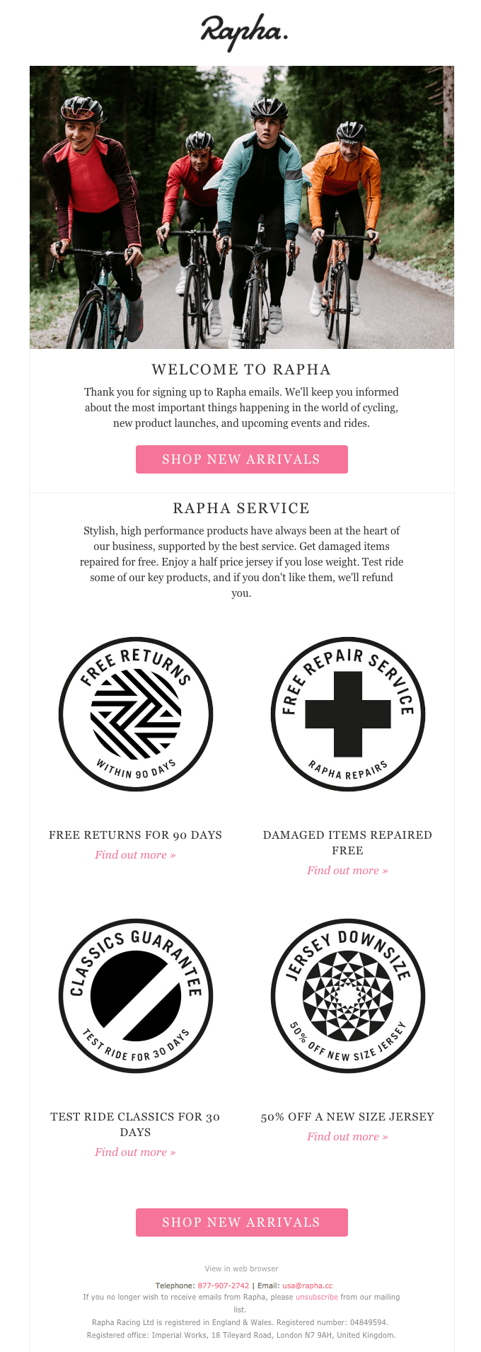 Rapha: Welcome to Rapha