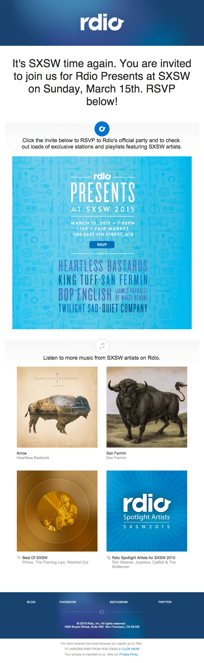 Rdio takes on Austin: SXSW 2015