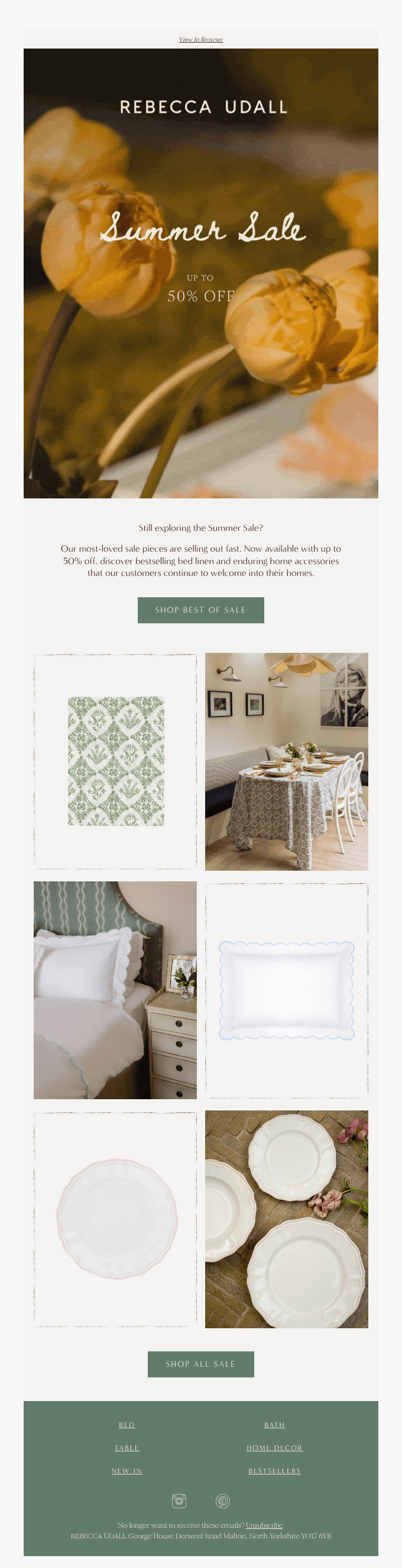 Our Summer Sale Continues