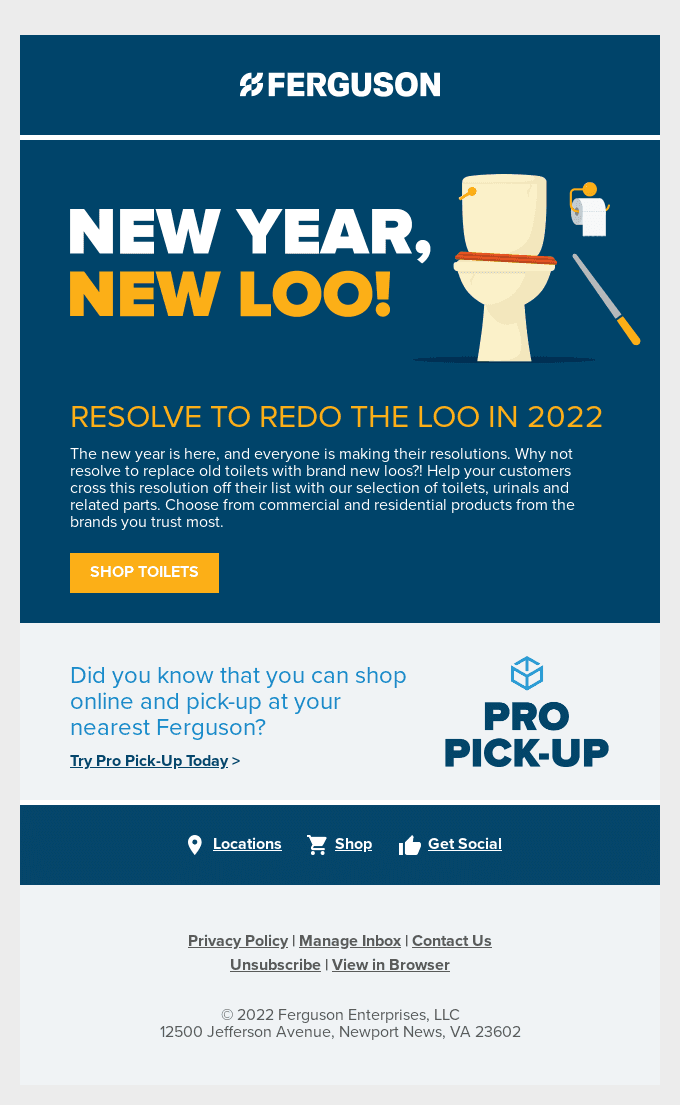 Redo the Loo in 2022 🚽