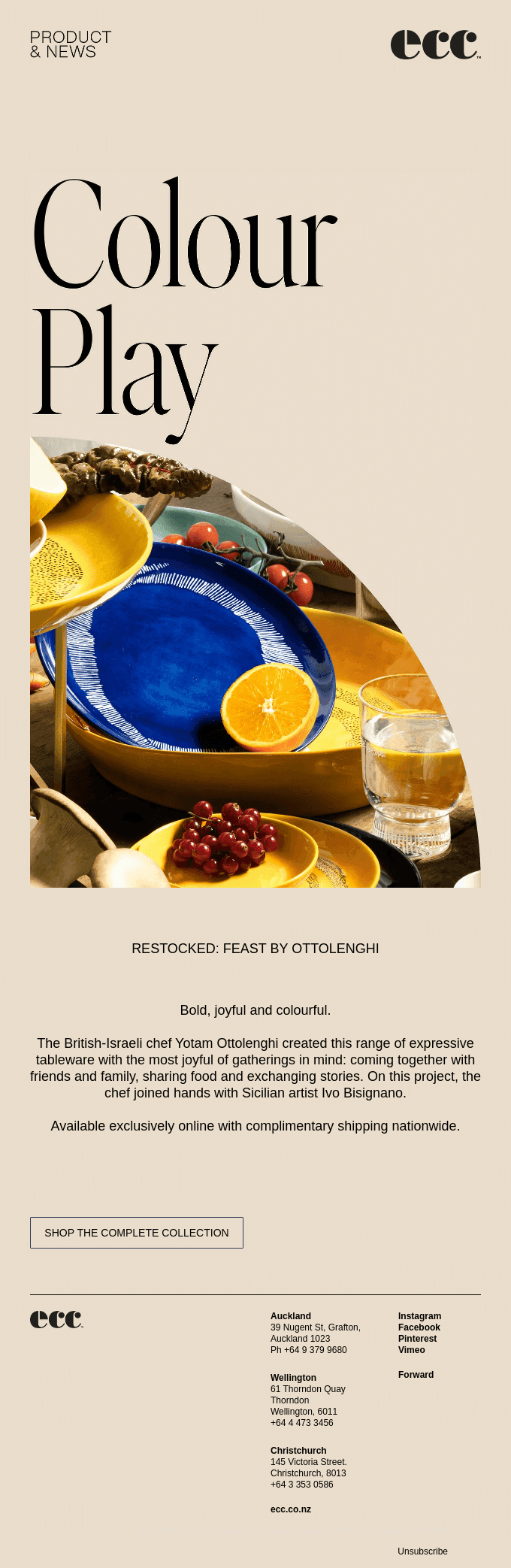 Restocked - Feast by Ottolenghi