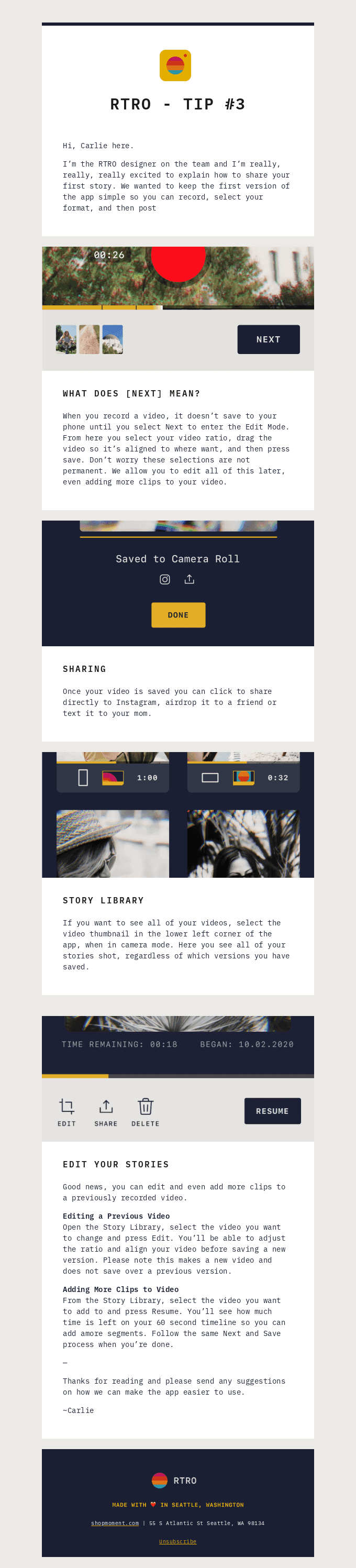 RTRO - Tip #3