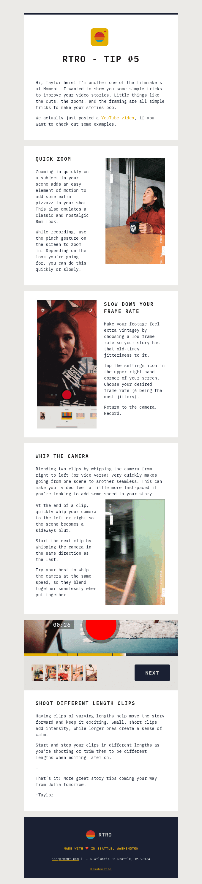 RTRO - Tip #5