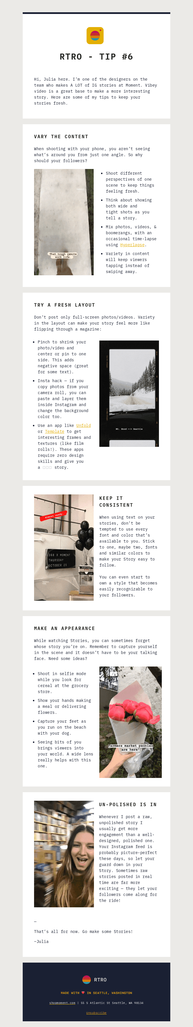 RTRO - Tip #6