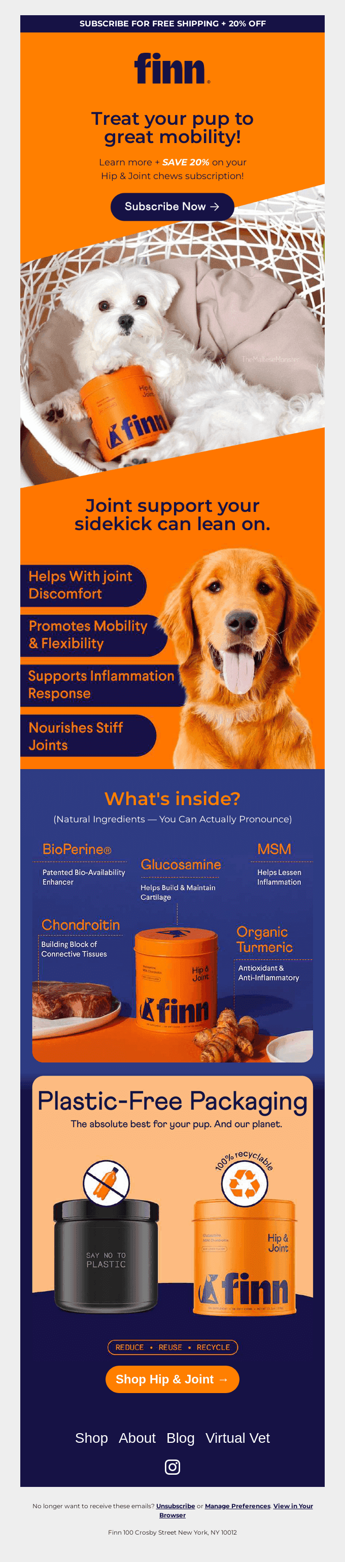 Save 20% on Great Mobility 🐕