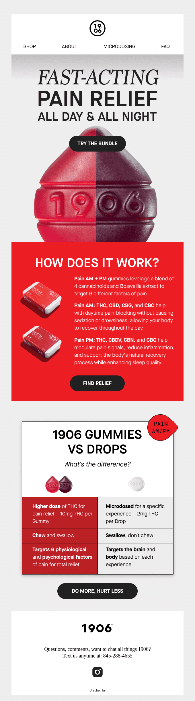 👋 Say “high” to pain relief