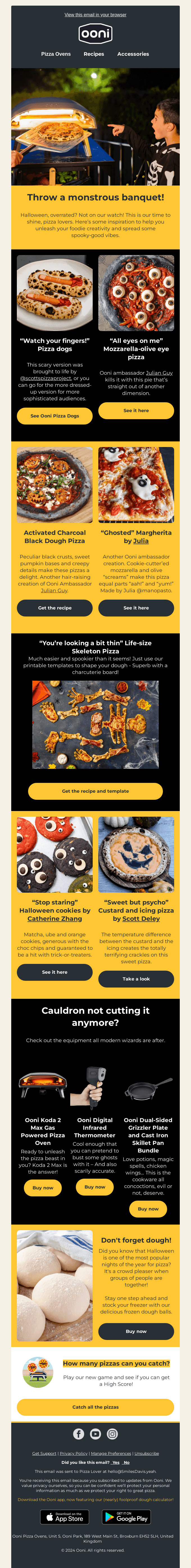 Scare away that hunger!
