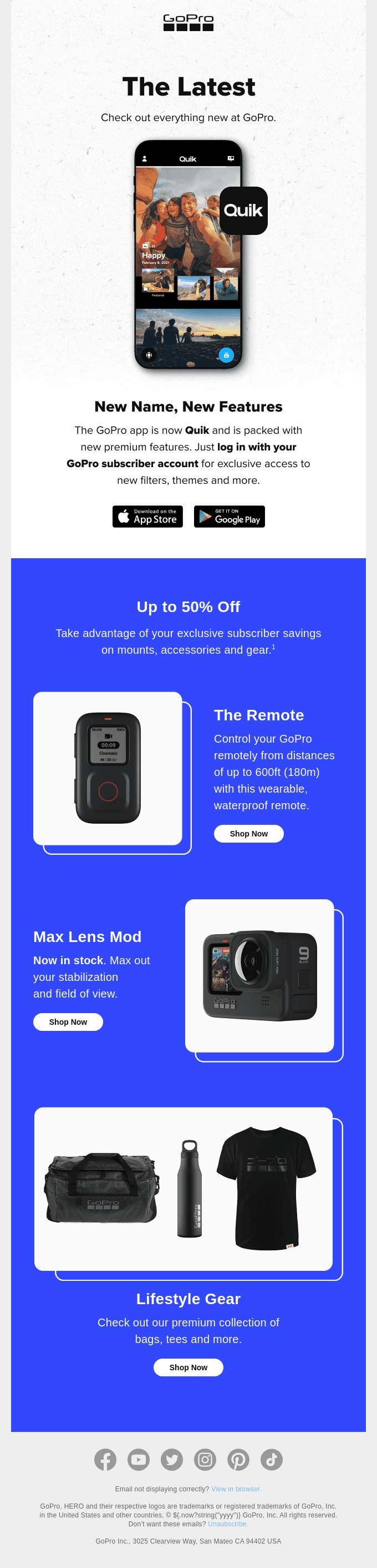 See what’s new, right now.