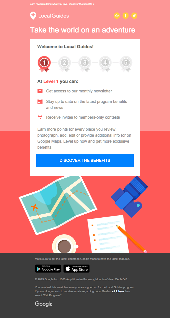 See your Local Guide level and benefits