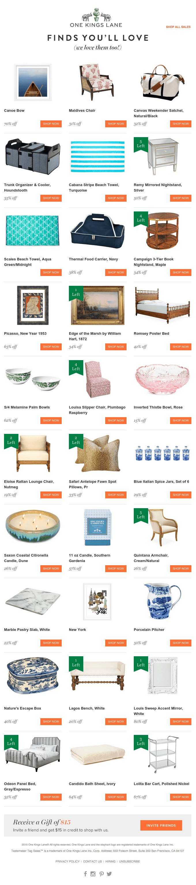 Selected just for you – take your pick!