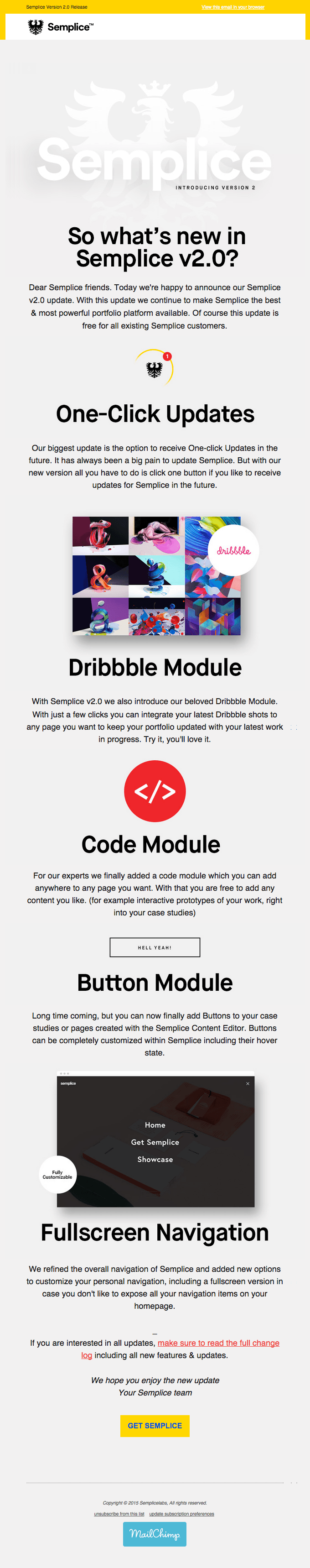 Semplice v2.0 is here!