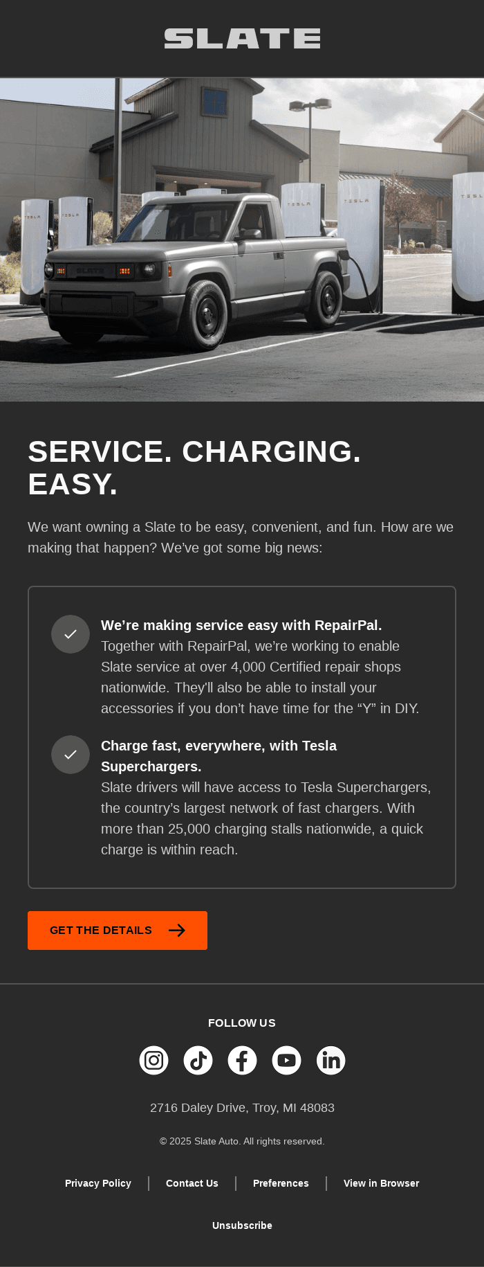 Service ✅ Charging ✅​