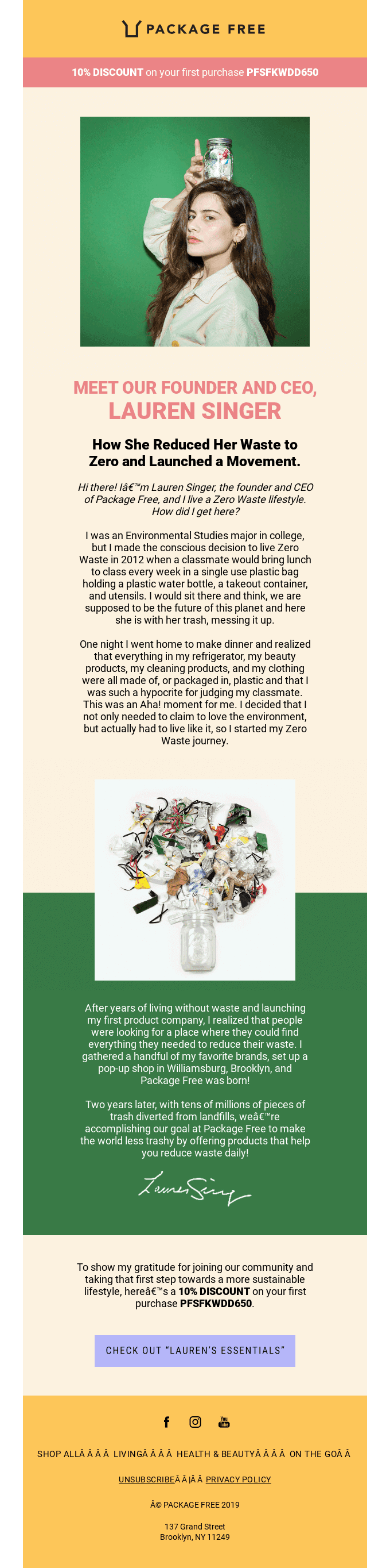 Seven years, zero waste