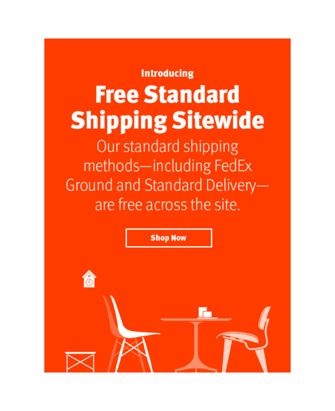 Shipping Is on Us
