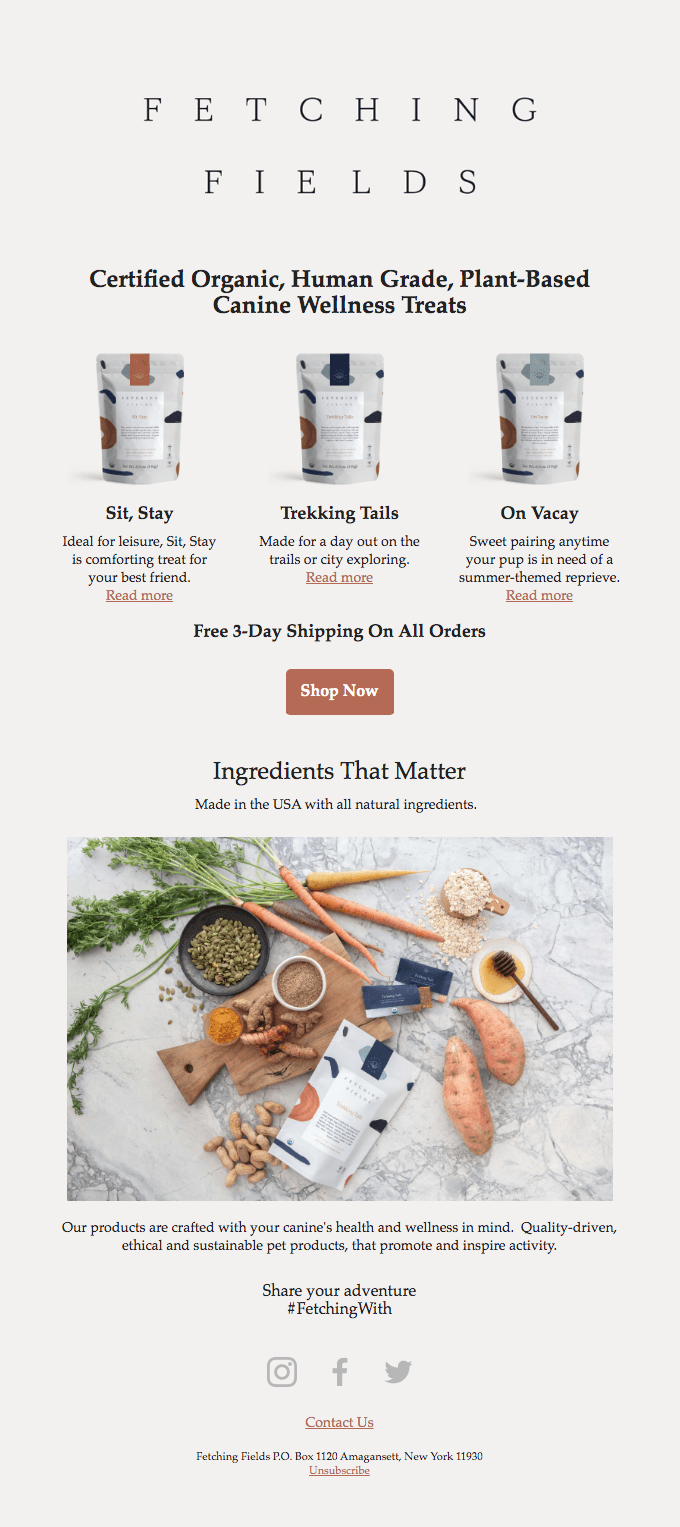 Shop Our Organic Canine Treats