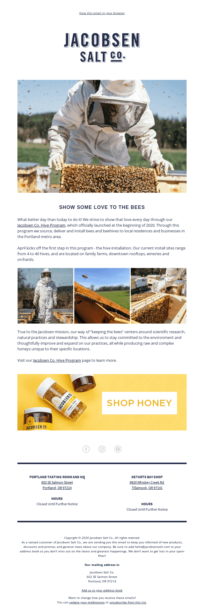 Show some love to the bees!