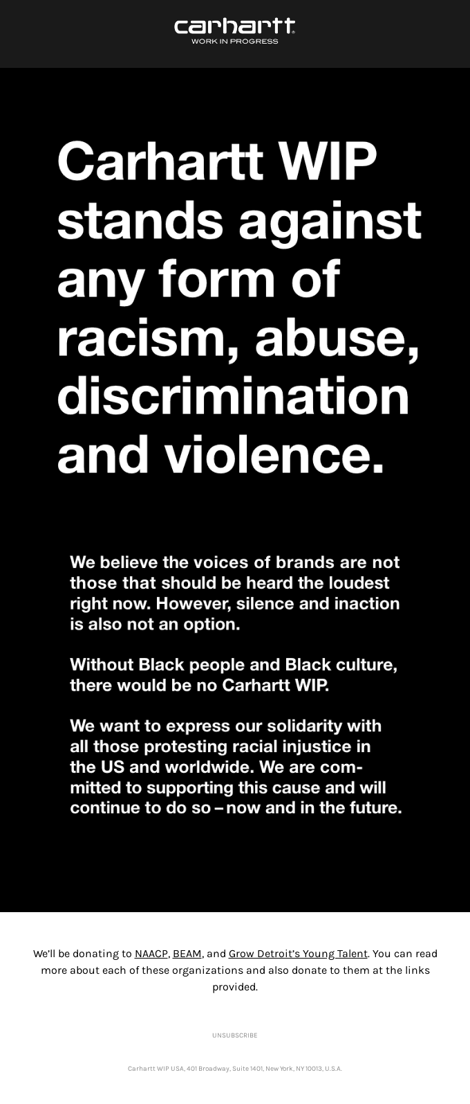 Silence is not an option
