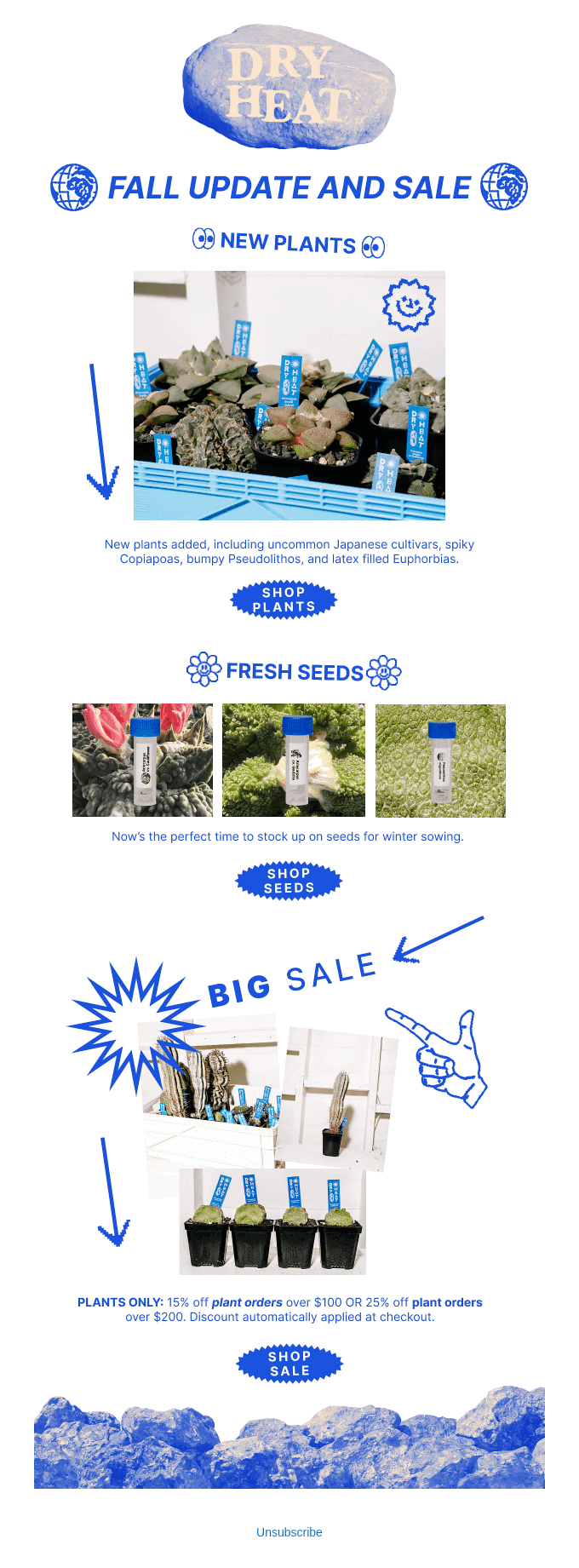 SITE UPDATE AND SALE