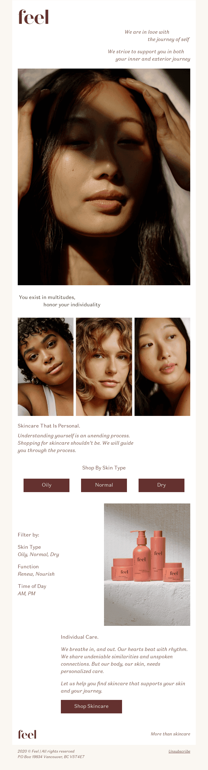 Skincare that is personal