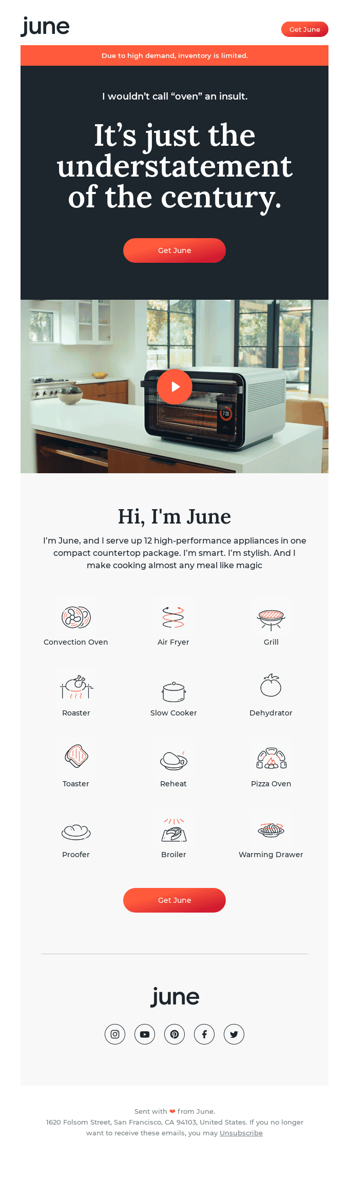 So much more than a smart oven.