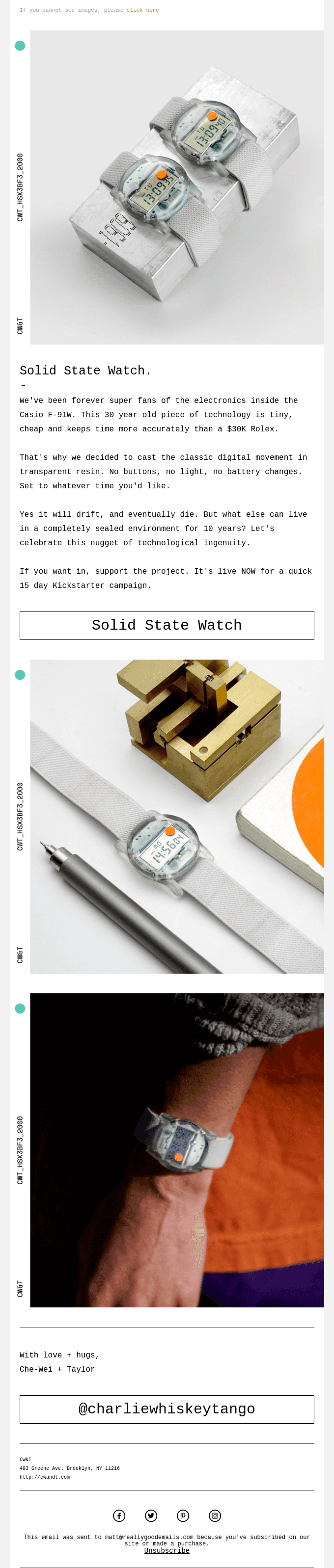 Solid State Watch 🚀 🚀 🚀