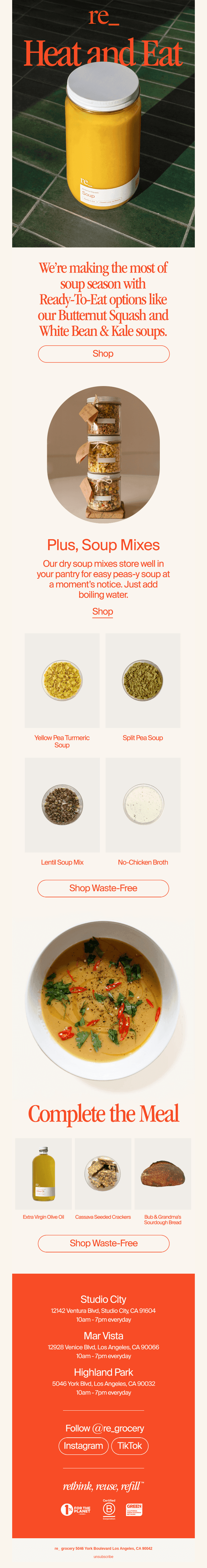 Soup season musts