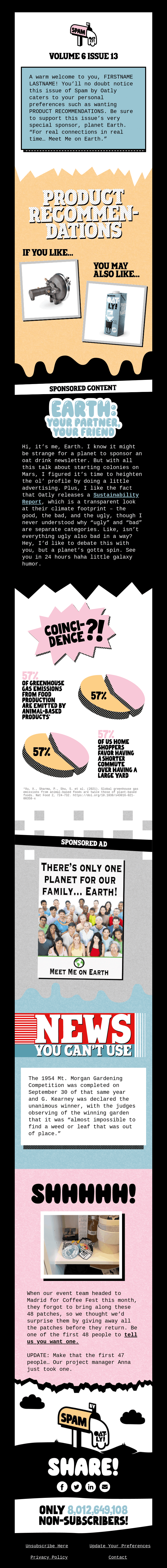 Spam by Oatly