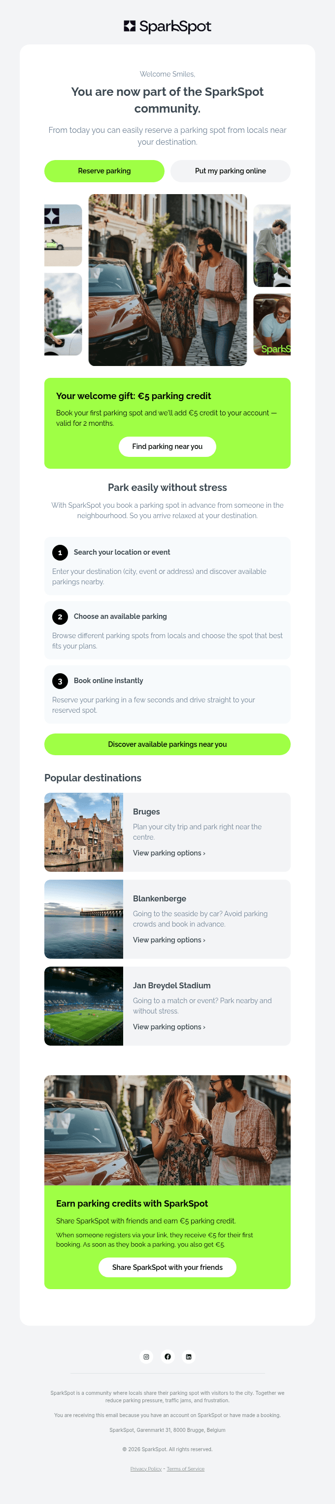 Welcome to SparkSpot!