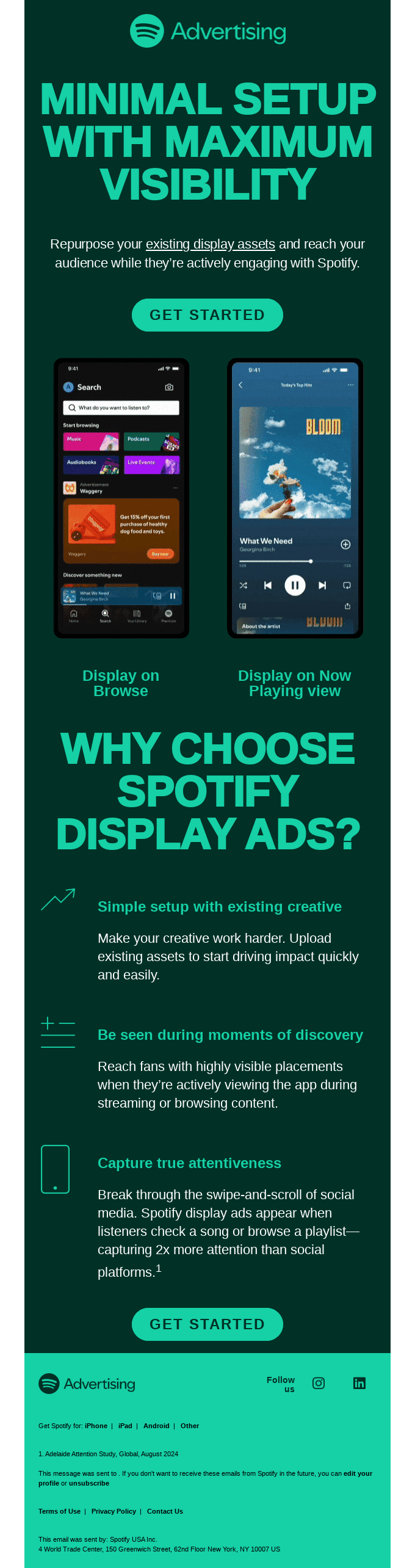 Fast-track your Spotify campaign