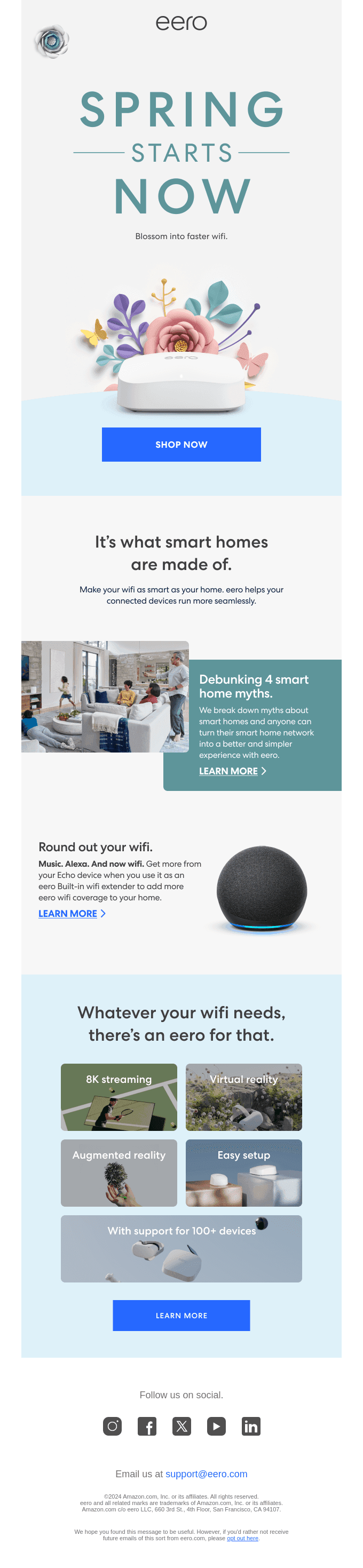 Spring into faster wifi