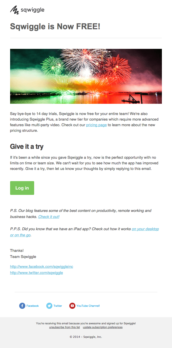 Sqwiggle is Now FREE!