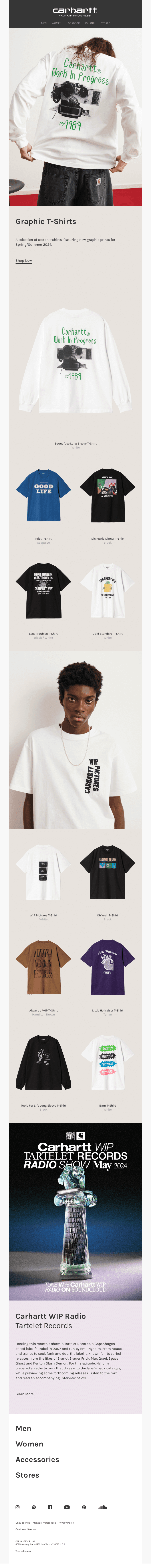 S/S24: Graphic T-Shirts