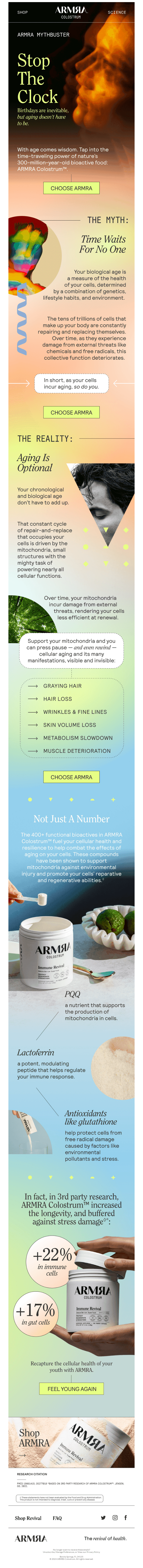 Start Aging In Reverse