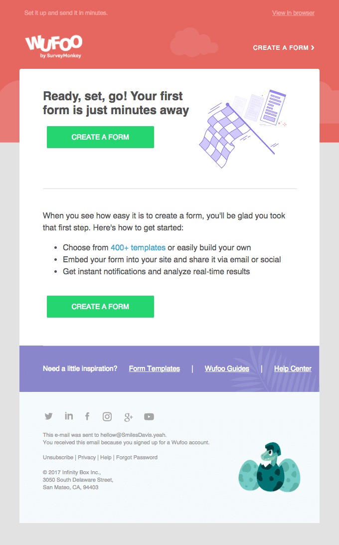 Start your first form today