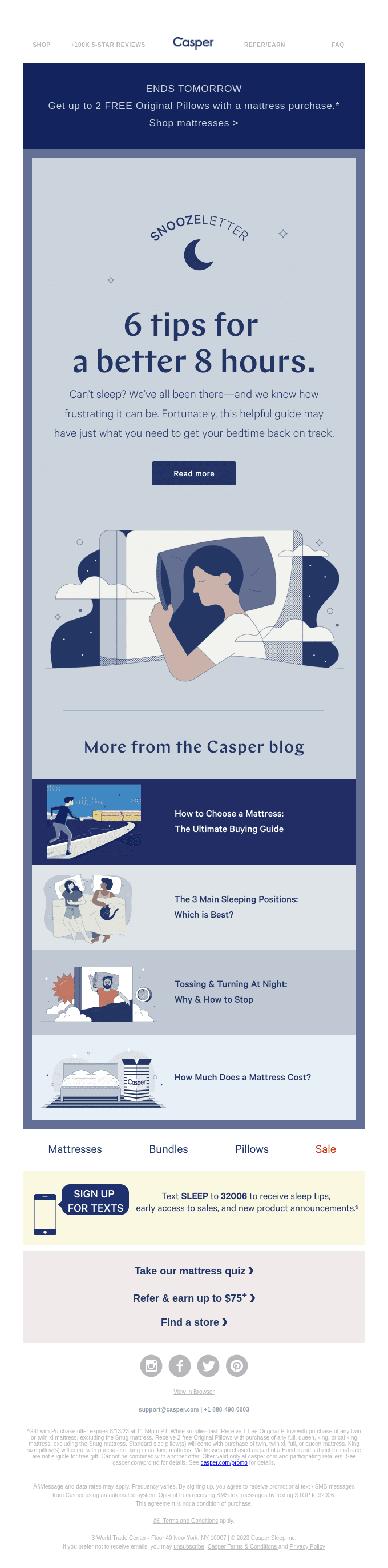 Struggling to get shut-eye? 😴