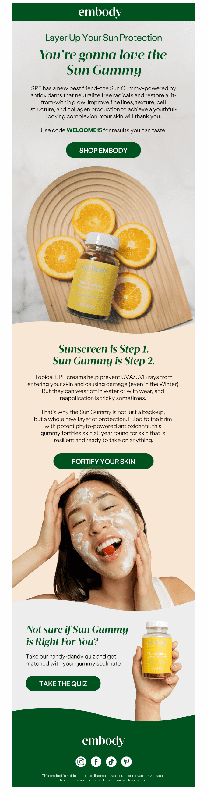 Sunscreen From Within