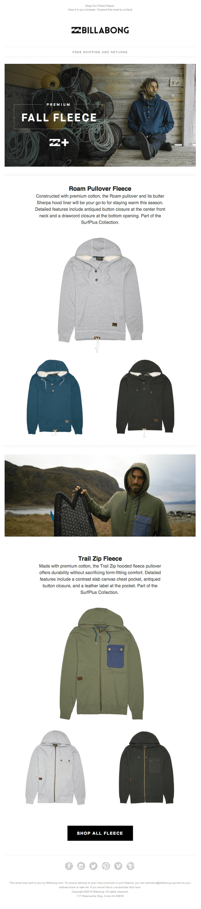 SurfPlus Fleece: Built with a philosophy of premium design