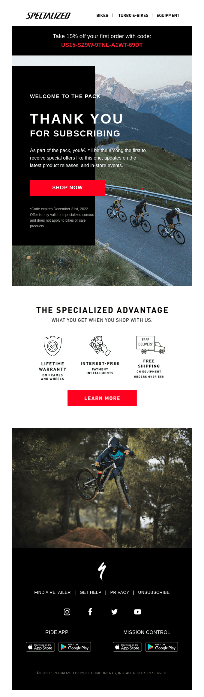 Take 15% Off Your First Order