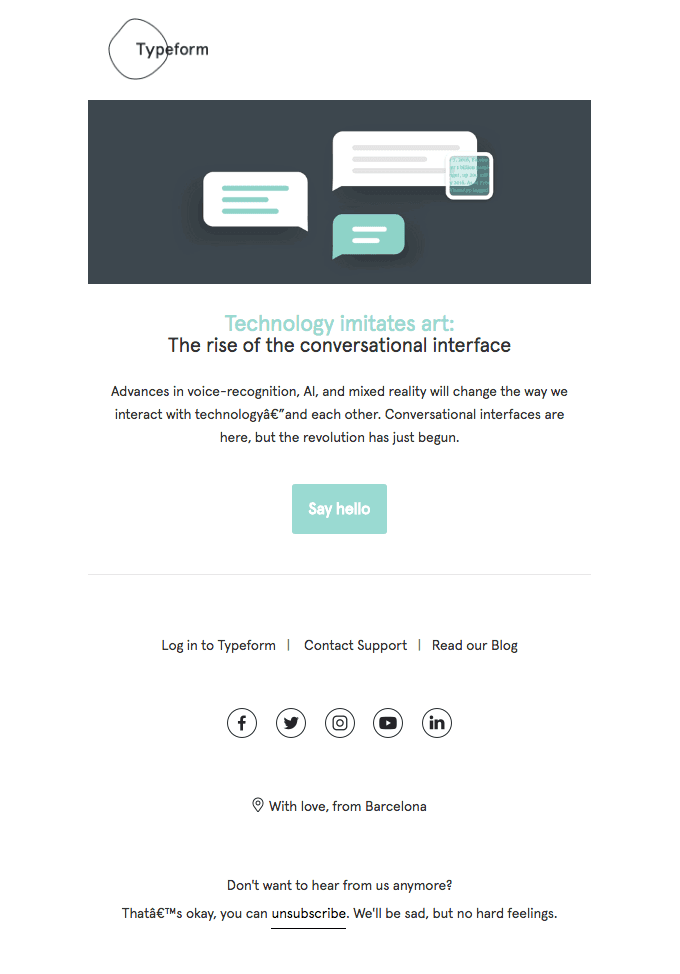Technology imitates art