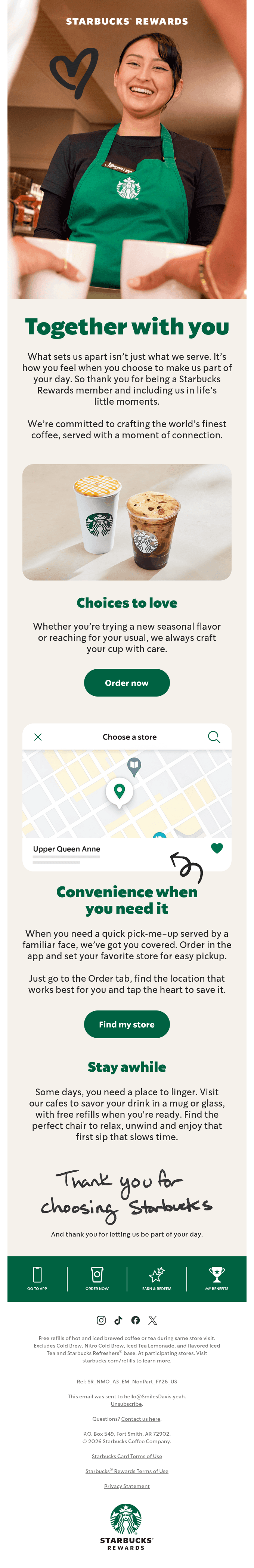 Thanks for choosing us