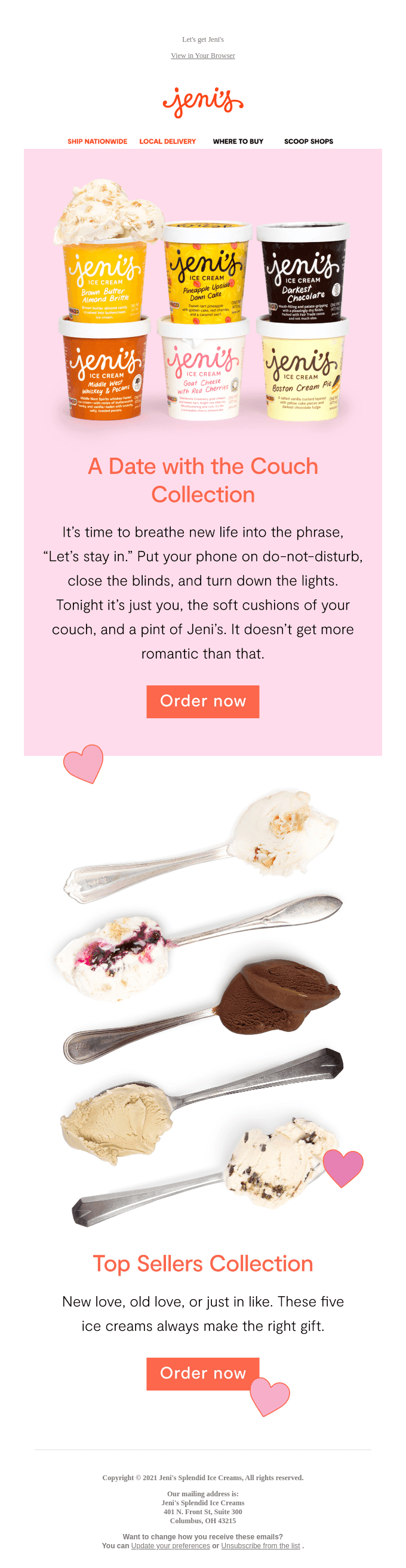 The 3 most romantic words...