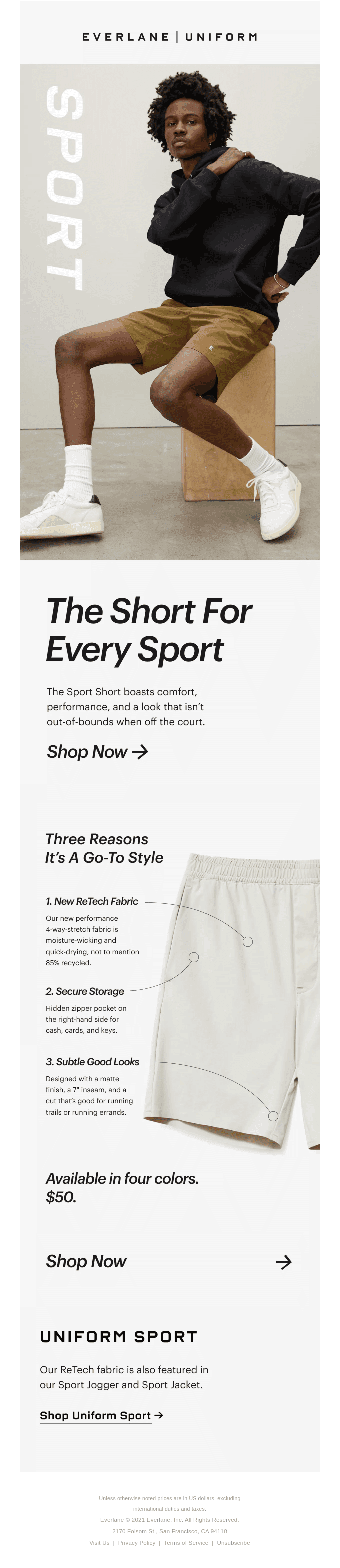 The $50 Sport Short