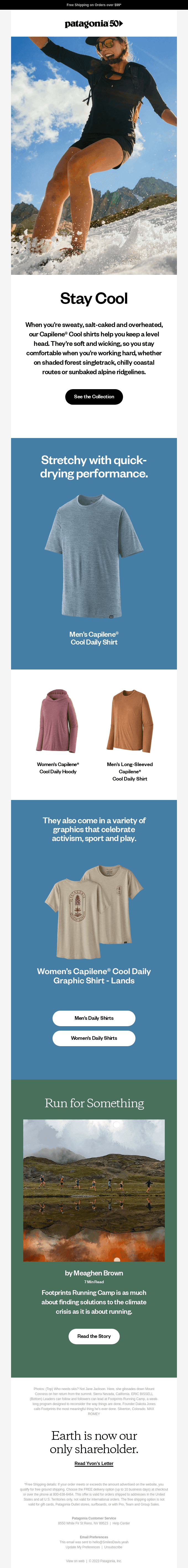The active shirts of summer