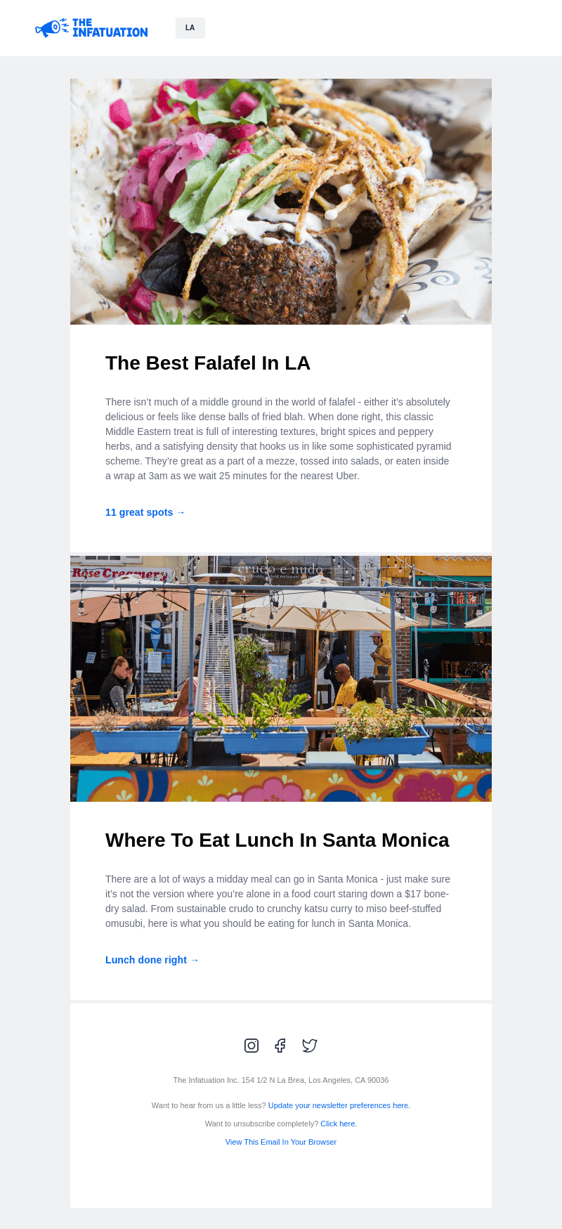 The Best Falafel In LA