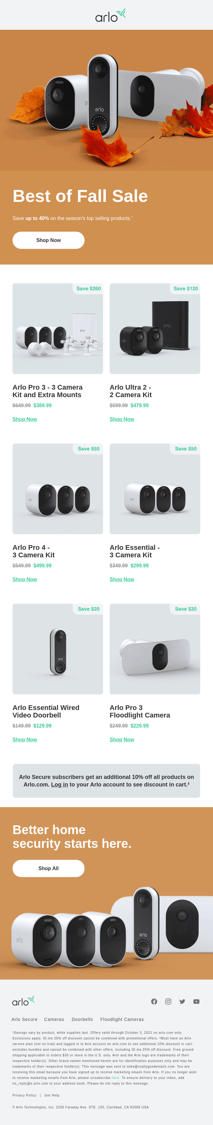The Best of Fall Sale is here!