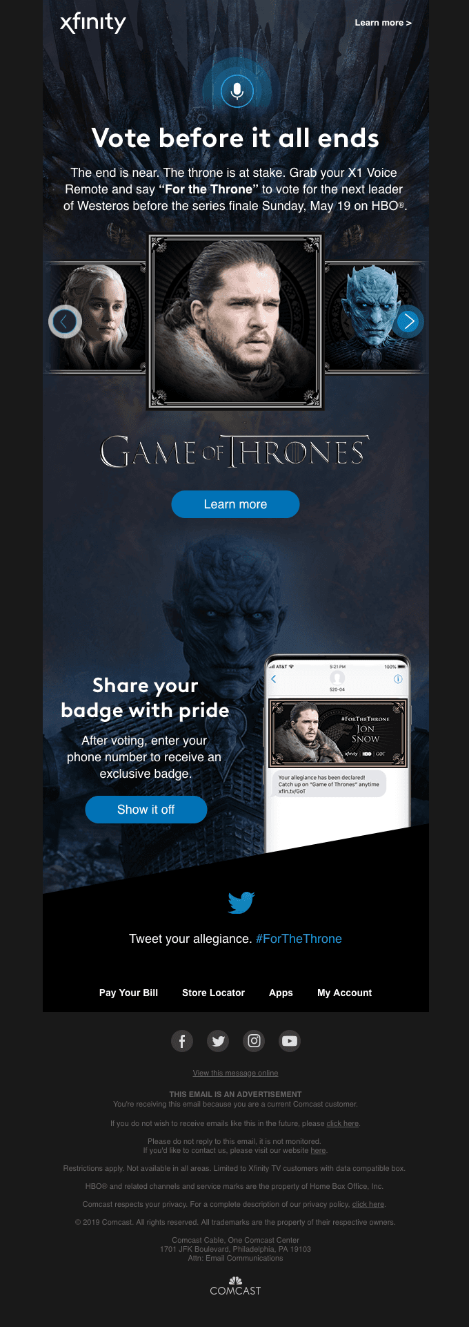 The Iron Throne is waiting ⚔