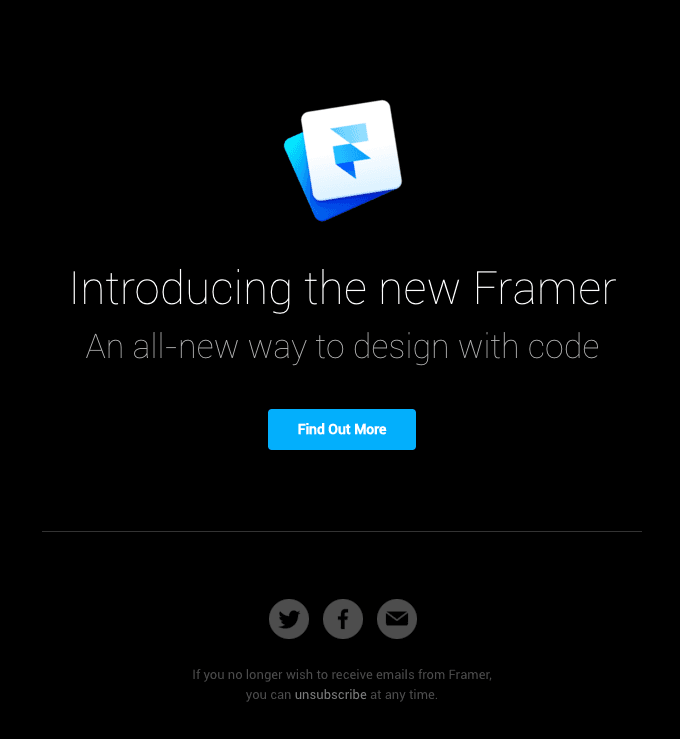 The new Framer has arrived!