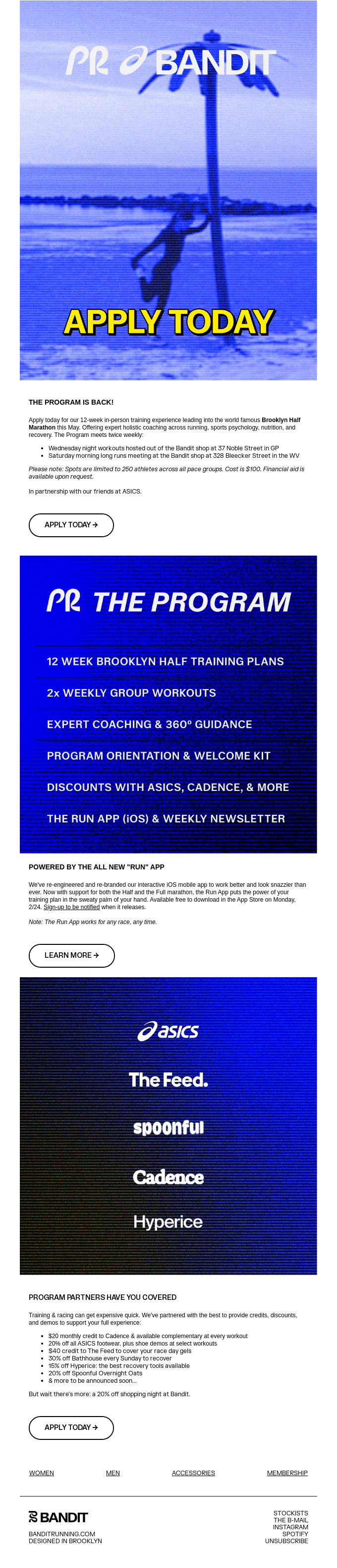The Program is Back