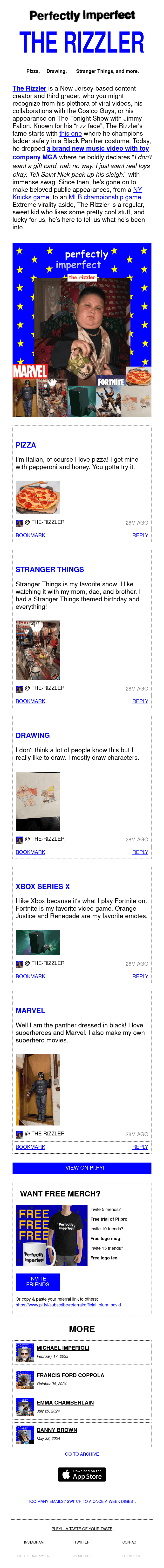 THE RIZZLER