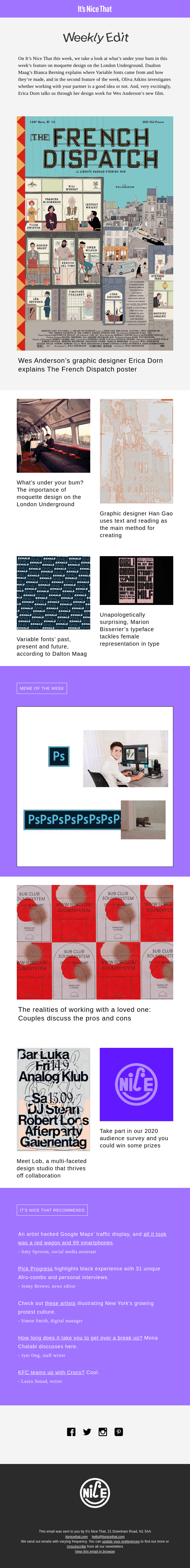 The Weekly Edit